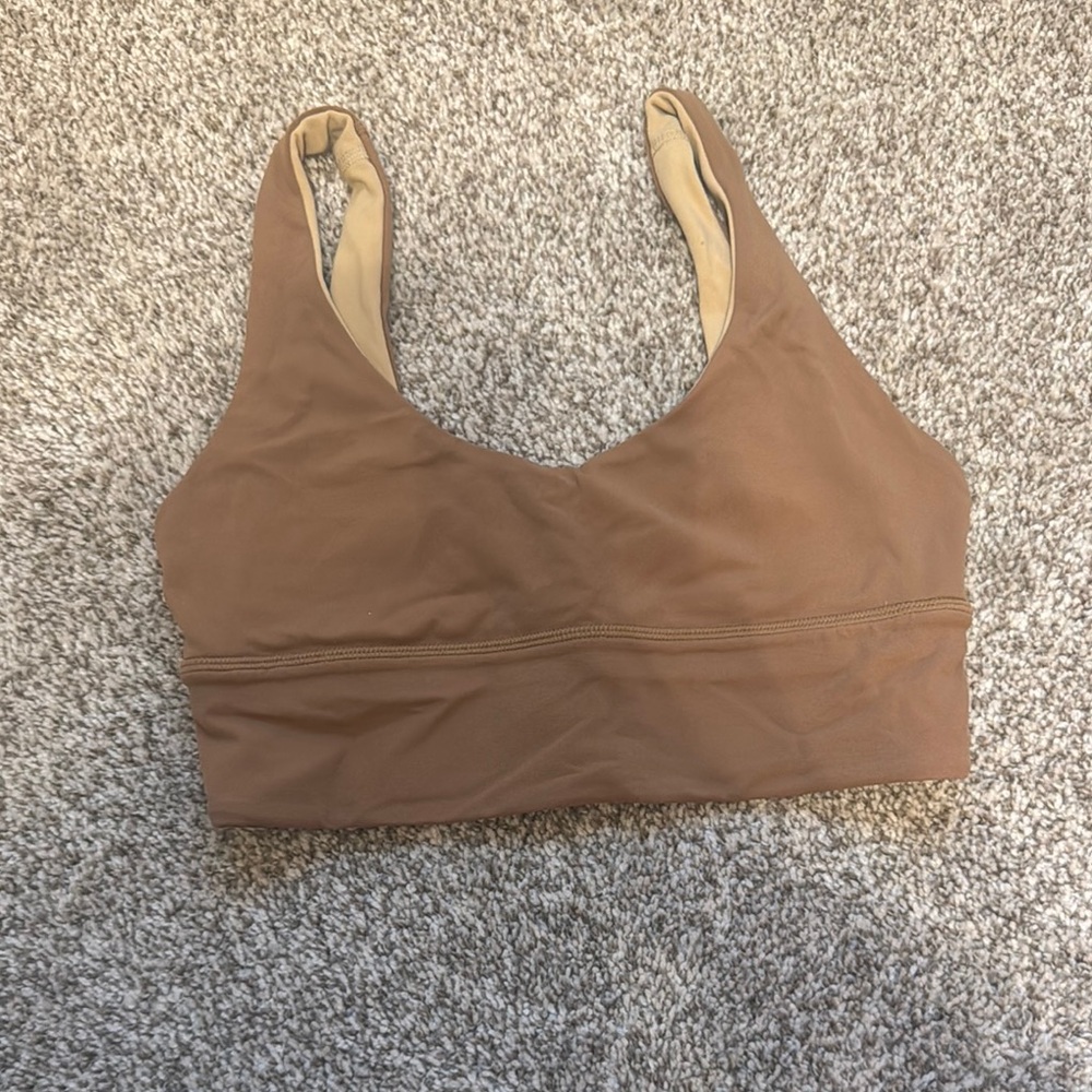 Lululemon Athletica Tan Sports Bra